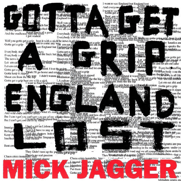 Mick Jagger - Gotta get a grip (12-inch)