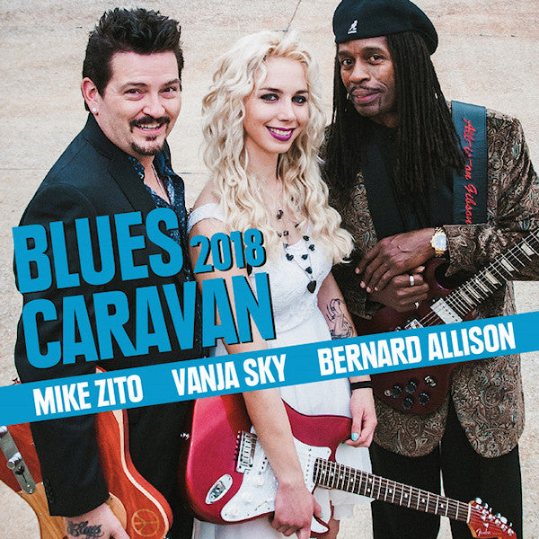 Mike Zito / Vanja Sky / Bernard Allison - Blues Caravan 2018 -cd+dvd- (CD) - Discords.nl