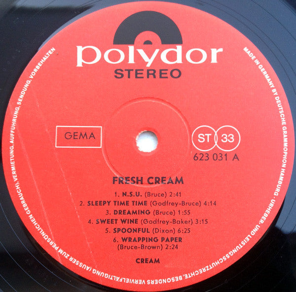 Cream (2) - Fresh Cream (LP Tweedehands)