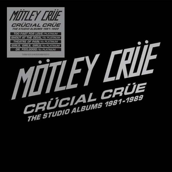 Motley Crue - Crucial crue - the studio albums 1981-1989 (CD) - Discords.nl