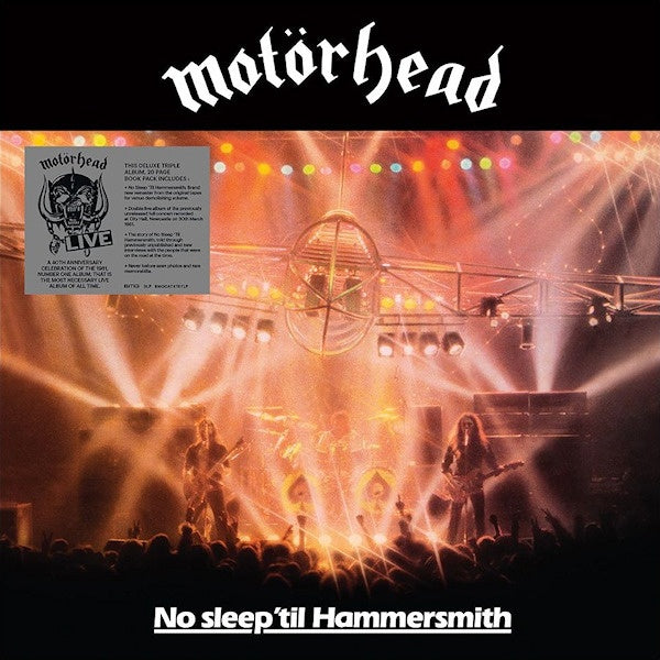 Motorhead - No sleep 'til hammersmith - 40th anniversary (LP) - Discords.nl