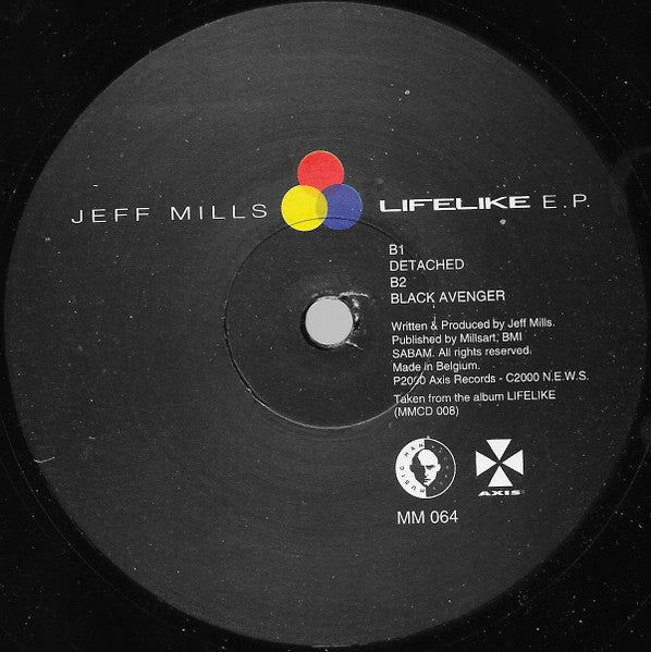 Jeff Mills - Lifelike E.P. (12" Tweedehands)