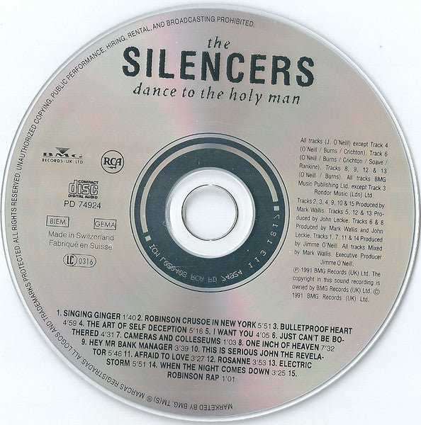 Silencers, The - Dance To The Holy Man (CD)