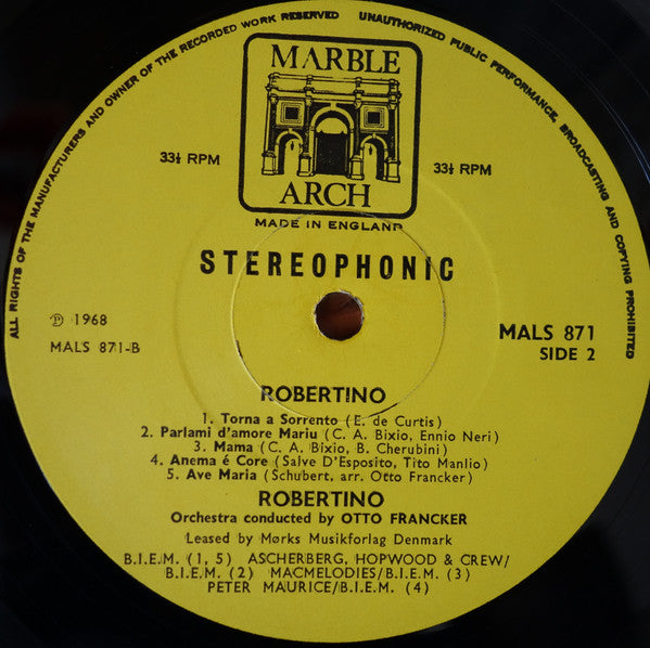 Robertino Loretti - Robertino (LP Tweedehands) - Discords.nl