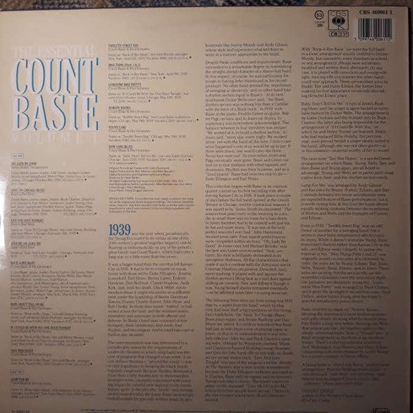 Count Basie - The Essential Count Basie Volume 1 (LP Tweedehands) - Discords.nl