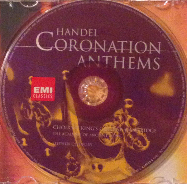 Georg Friedrich Händel, King's College Choir Of Cambridge, The, Academy Of Ancient Music, The, Stephen Cleobury - Coronation Anthems (CD Tweedehands)