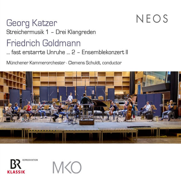 Munchener Kammerorchester / Clemens Schuldt - Georg katzer: streichermusik 1 / friedrich goldmann: ensemblekonzert II (CD) - Discords.nl