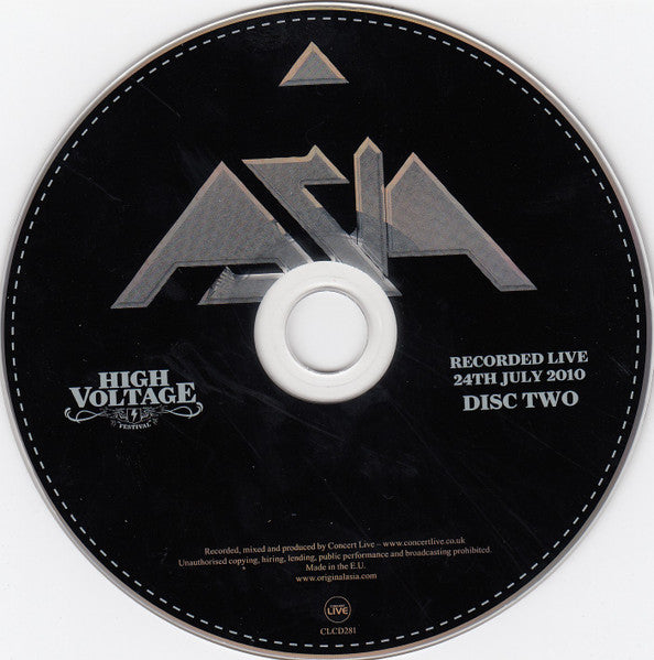 Asia - High Voltage 2010 (CD)