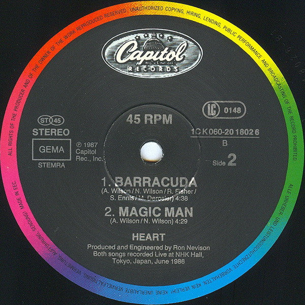 Heart - Alone (12" Tweedehands) - Discords.nl