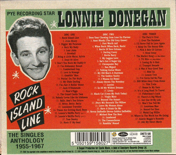 Lonnie Donegan - Rock Island Line - The Singles Anthology 1955-1967 (CD)