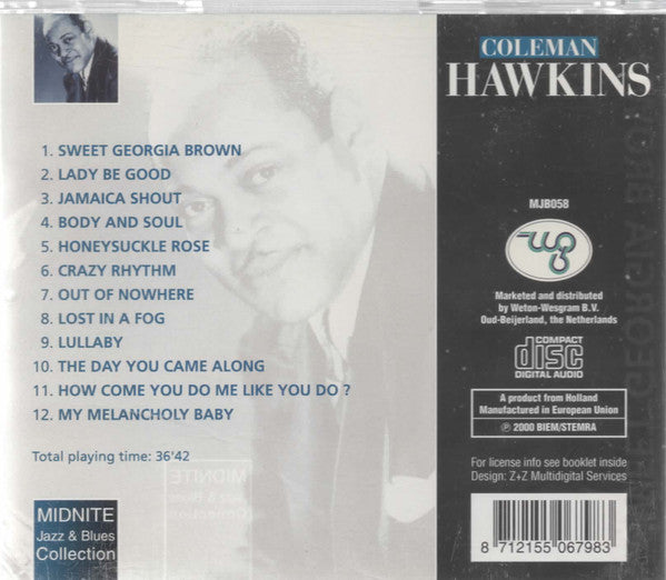 Coleman Hawkins - Sweet Georgia Brown (CD Tweedehands) - Discords.nl