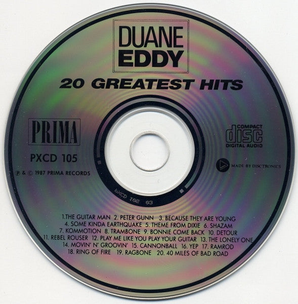 Duane Eddy - 20 Greatest Hits (CD)