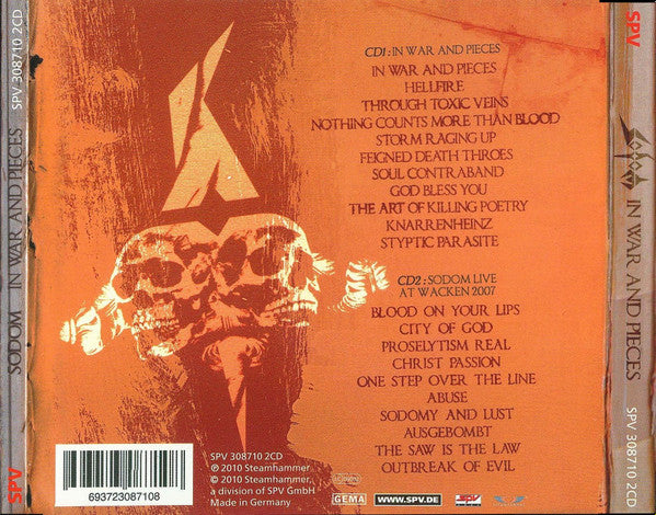 Sodom - In War And Pieces (CD)