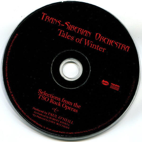 Trans-Siberian Orchestra - Tales Of Winter - Selections From The TSO Rock Operas (CD)