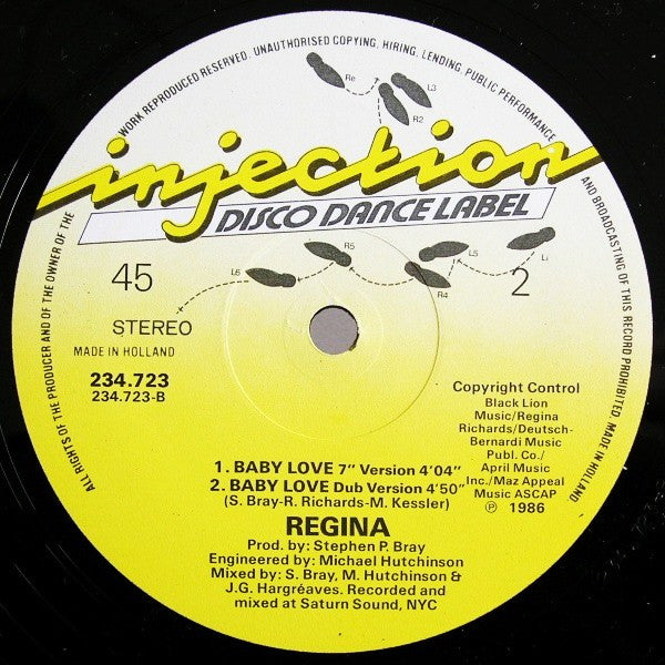 Regina - Baby Love (12" Tweedehands)