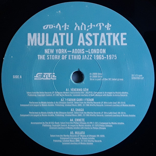 Mulatu Astatke - New York - Addis - London - The Story Of Ethio Jazz 1965-1975 (LP) - Discords.nl