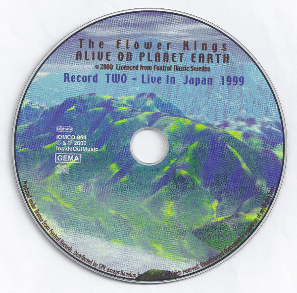 Flower Kings, The - Alive On Planet Earth (CD)