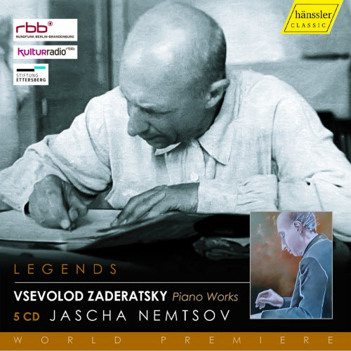 C. Zaderatsky - Piano works (CD) - Discords.nl