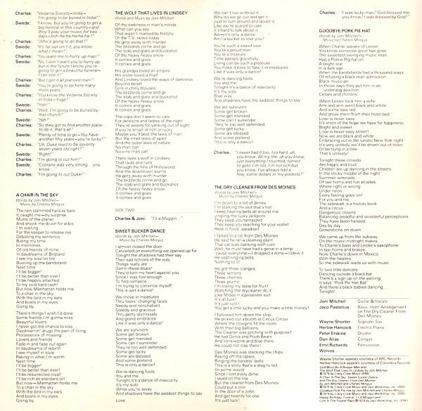 Joni Mitchell - Mingus (LP Tweedehands)