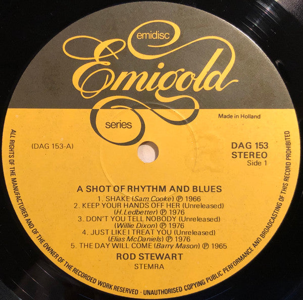 Rod Stewart - A Shot Of Rhythm And Blues (LP Tweedehands)