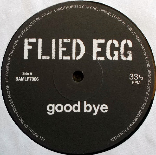 Flied Egg - Good Bye (LP Tweedehands)