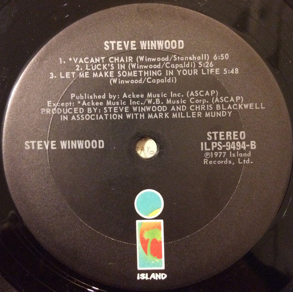 Steve Winwood - Steve Winwood (LP Tweedehands)