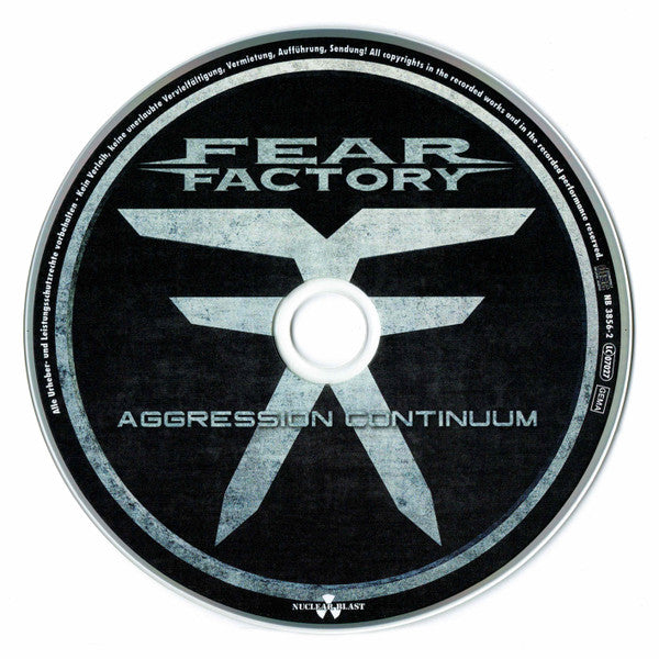 Fear Factory - Aggression Continuum (CD)