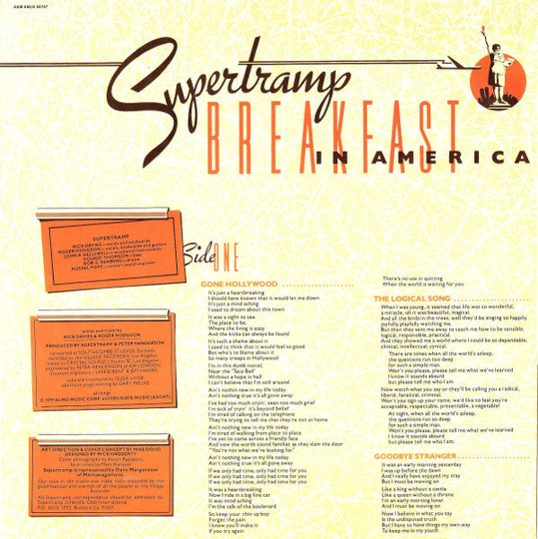 Supertramp - Breakfast In America (LP Tweedehands)