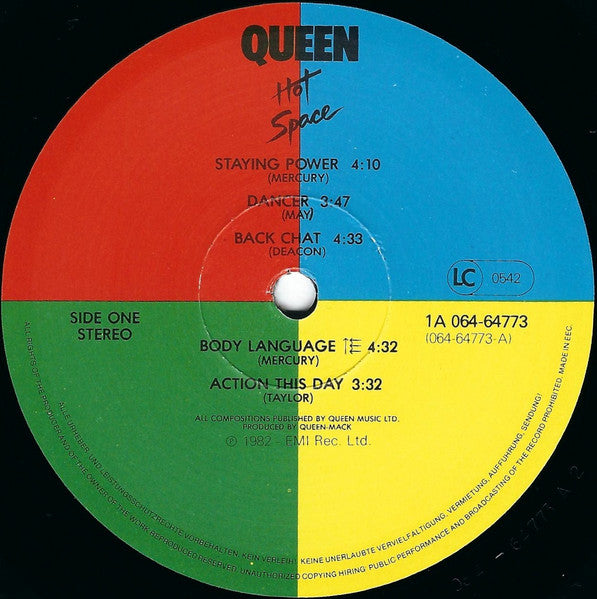 Queen - Hot Space (LP Tweedehands)