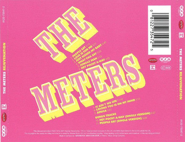 Meters, The - Rejuvenation (CD)