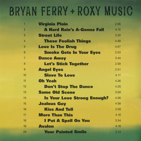 Bryan Ferry + Roxy Music - More Than This (The Best Of Bryan Ferry + Roxy Music) (CD Tweedehands)