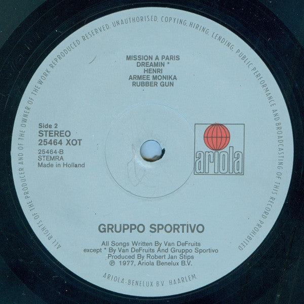 Gruppo Sportivo - 10 Mistakes (LP Tweedehands)