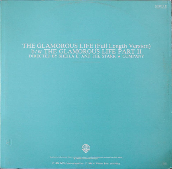 Sheila E. - The Glamorous Life (12" Tweedehands)