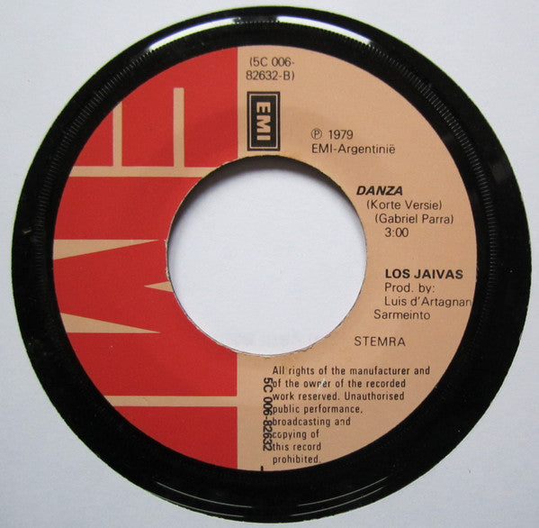 Los Jaivas - Bebida Magica / Danza (7-inch Tweedehands)