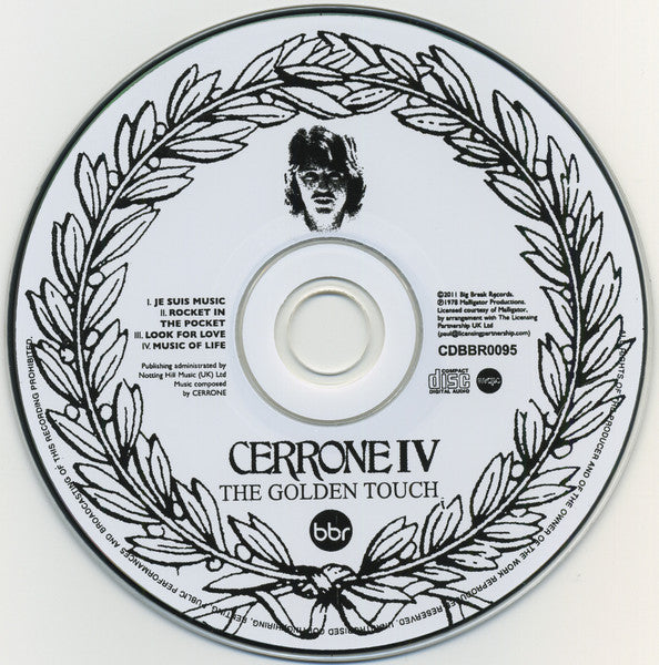 Cerrone - Cerrone IV - The Golden Touch (CD)