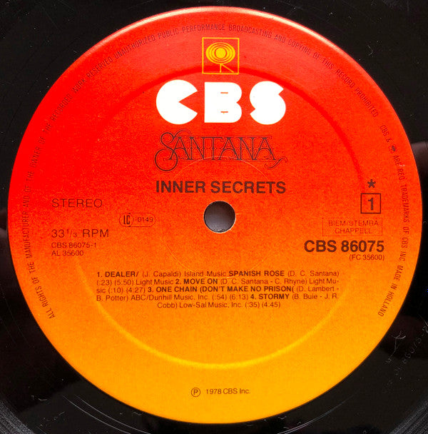 Santana - Inner Secrets (LP Tweedehands)