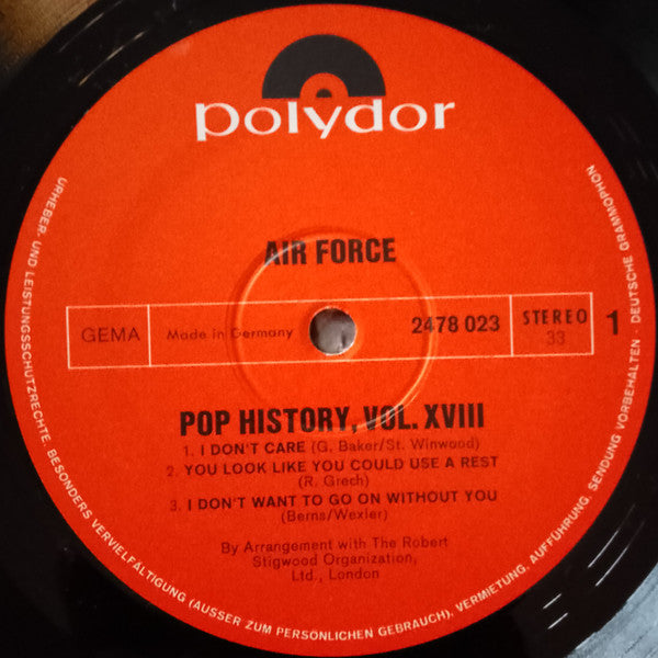 Ginger Baker's Air Force - Pop History Vol 18 (LP Tweedehands)