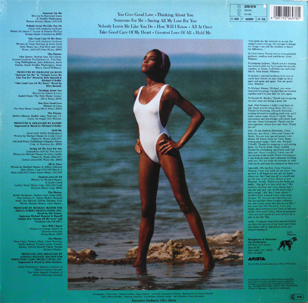 Whitney Houston - Whitney Houston (LP Tweedehands)