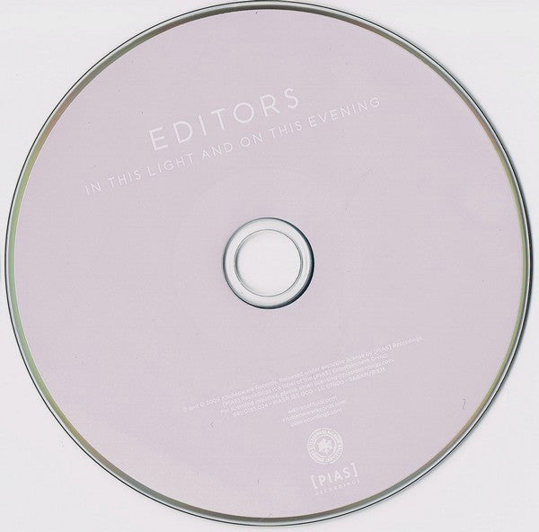 Editors - In This Light And On This Evening (CD Tweedehands) - Discords.nl