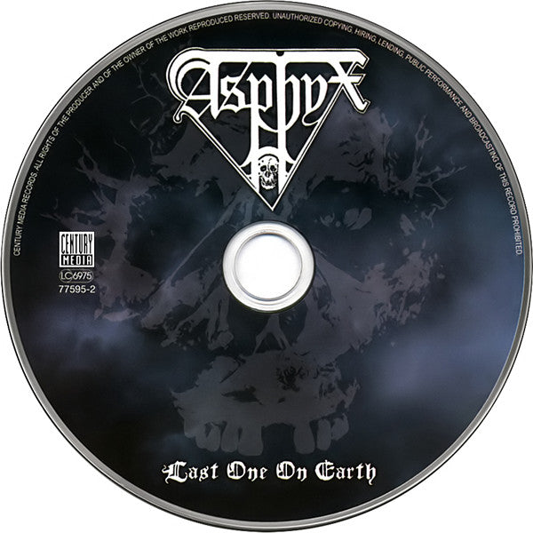 Asphyx - Last One On Earth (CD)