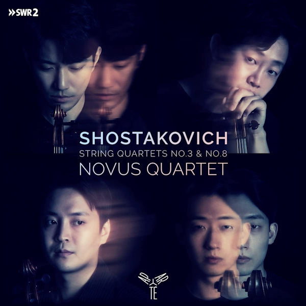 Novus Quartet - Shostakovich: string quartets no. 3 & no. 8 (CD) - Discords.nl