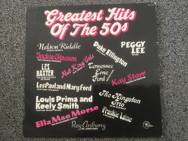 Various - Greatest Hits Of The 50's (LP Tweedehands)