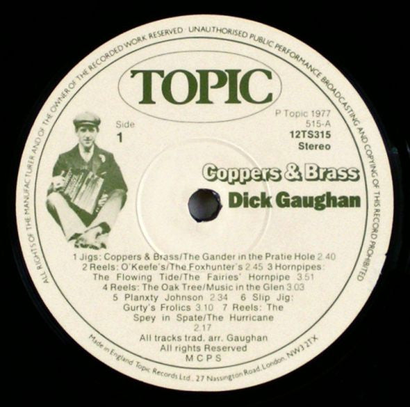 Dick Gaughan - Coppers & Brass (LP Tweedehands)