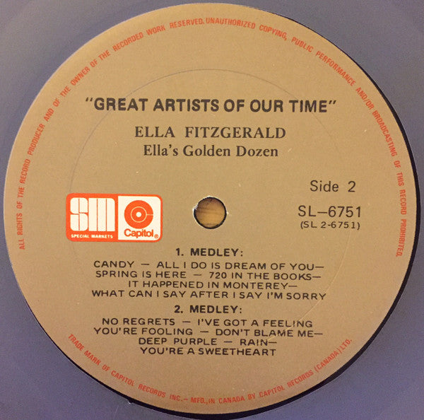 Nat King Cole, Ella Fitzgerald - Nat King Cole / Ella Fitzgerald  (LP Tweedehands)