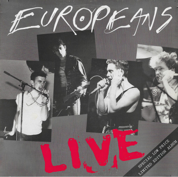 Europeans - Europeans Live (LP Tweedehands)