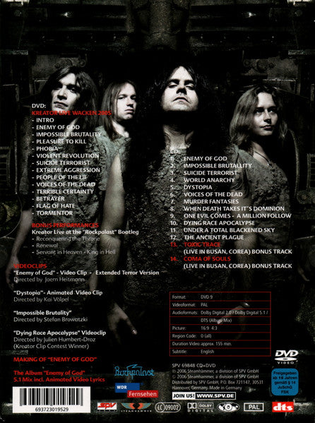 Kreator - Enemy Of God Revisited (DVD Tweedehands)