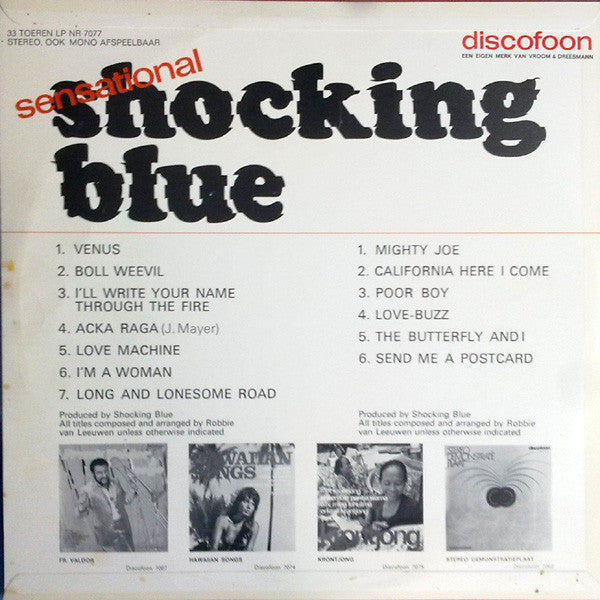 Shocking Blue - Sensational Shocking Blue (LP Tweedehands)