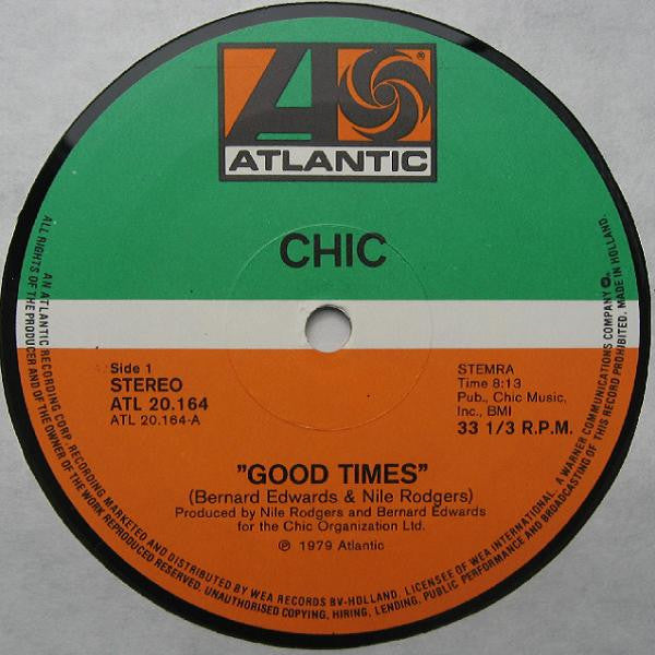 Chic - Good Times (12" Tweedehands)