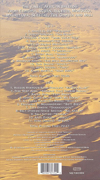 Various - Desert Blues 1 - Ambiances Du Sahara (CD Tweedehands)