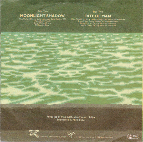 Mike Oldfield - Moonlight Shadow (7-inch Tweedehands)
